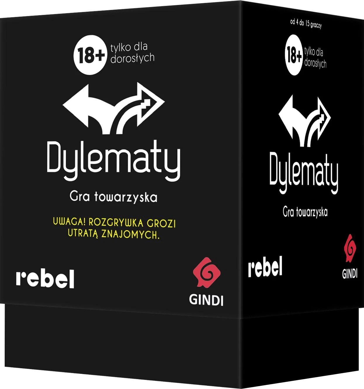 Rebel Party Game Dilemmas – negailestingas vakarėlių žaidimas suaugusiems GR0755