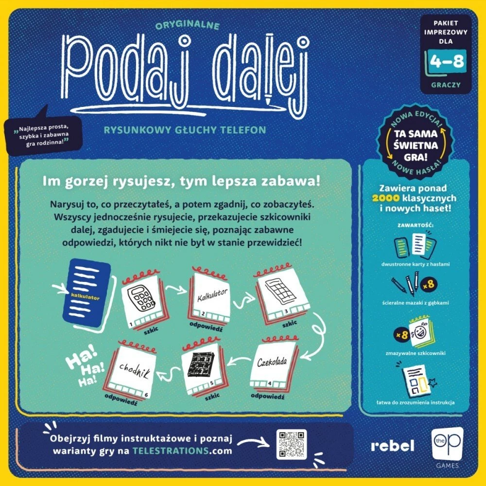 Rebel Gra Perduok toliau! Antrasis leidimas