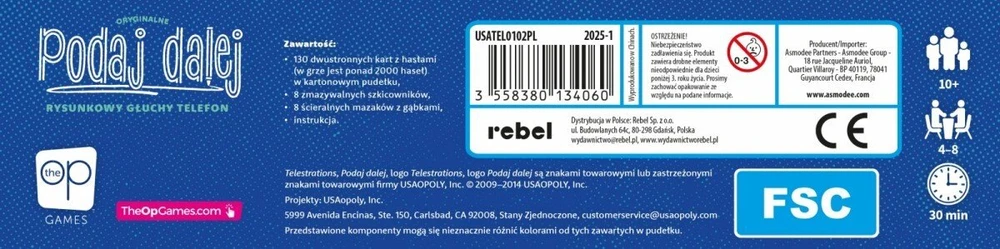 Rebel Gra Perduok toliau! Antrasis leidimas