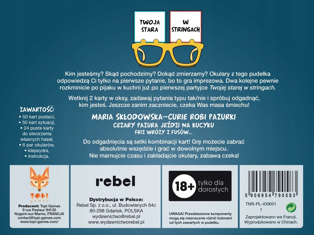 Rebel gra Twoja Stara w stringach 90583