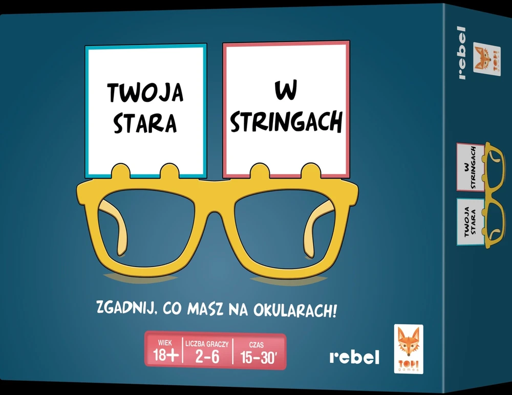 Rebel gra Twoja Stara w stringach 90583