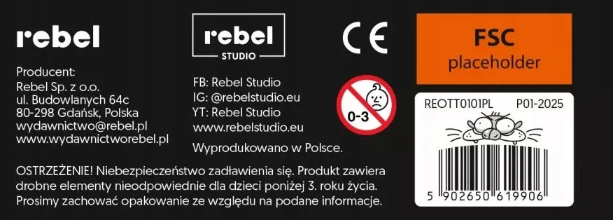 Rebel gra Wydry 19906