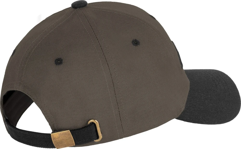 Rebel Active kepurė, juoda ir ruda, S dydis