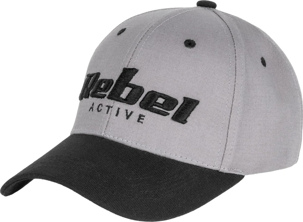 Rebel Active kepurė, šviesiai pilka spalva, S dydis