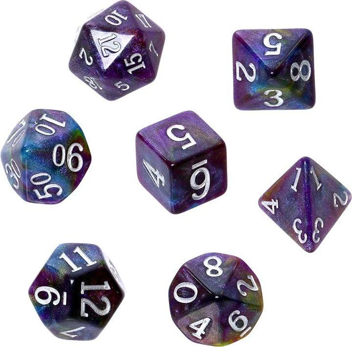 REBEL RPG kauliukų rinkinys – akrilas – Paukščių takas