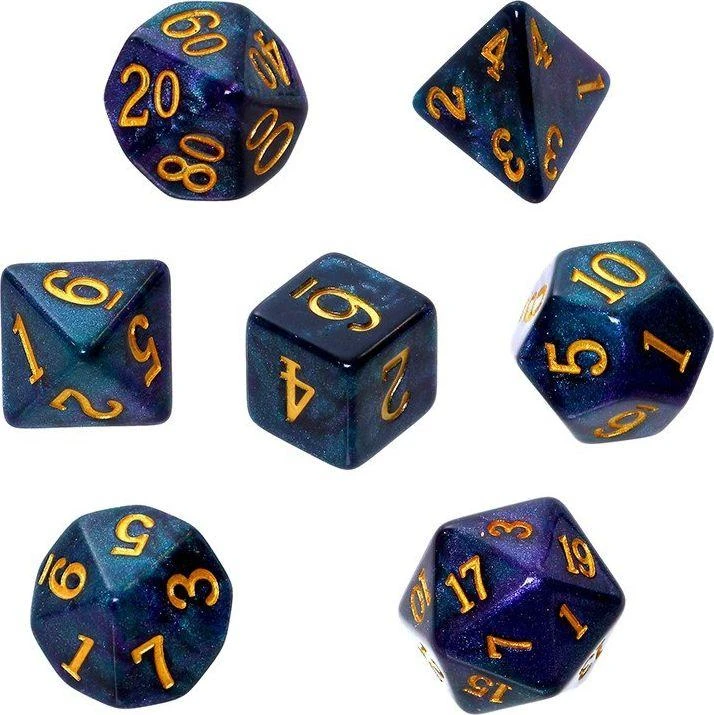 REBEL RPG kauliukų rinkinys – akrilas – šiaurė