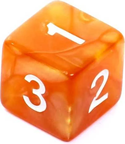 REBEL RPG kauliukų rinkinys – Perlas – Tamsiai Geltona