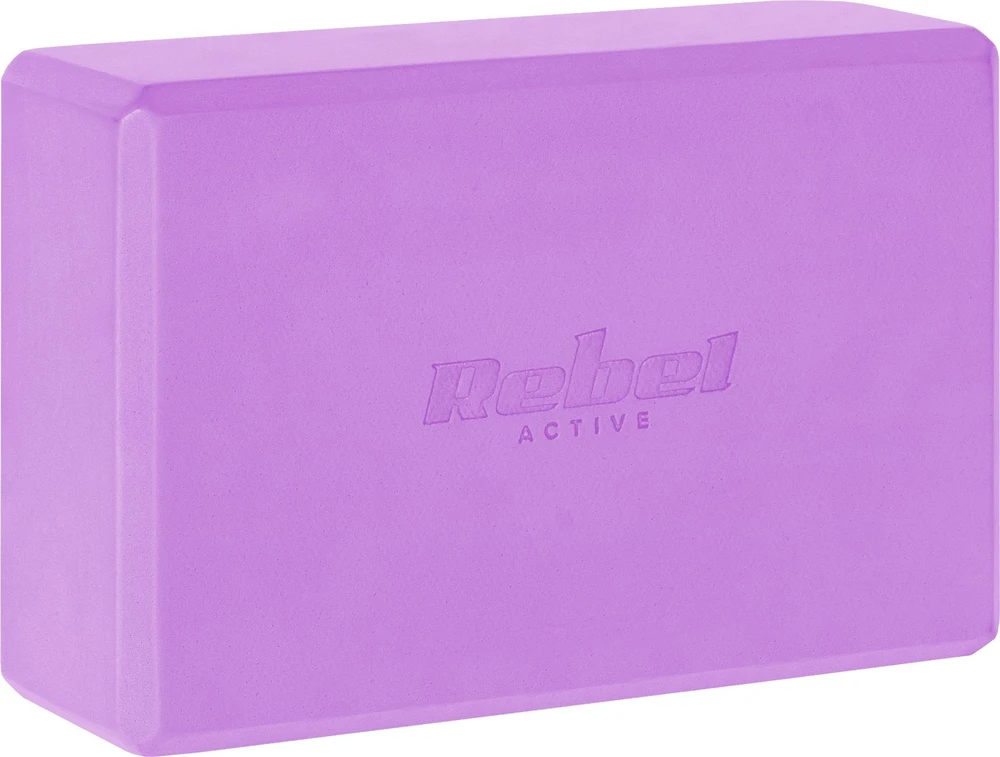 Kubas, jogos blokelis iš EVA putų 120g, violetinė, REBEL ACTIVE