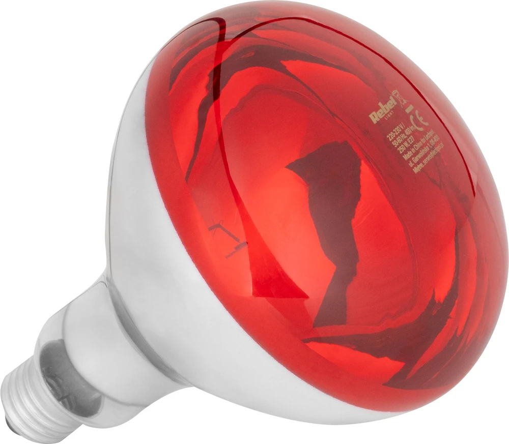 Lampa Rebel R125 infraraudonųjų spindulių lempa, 100 W, 220–240 V