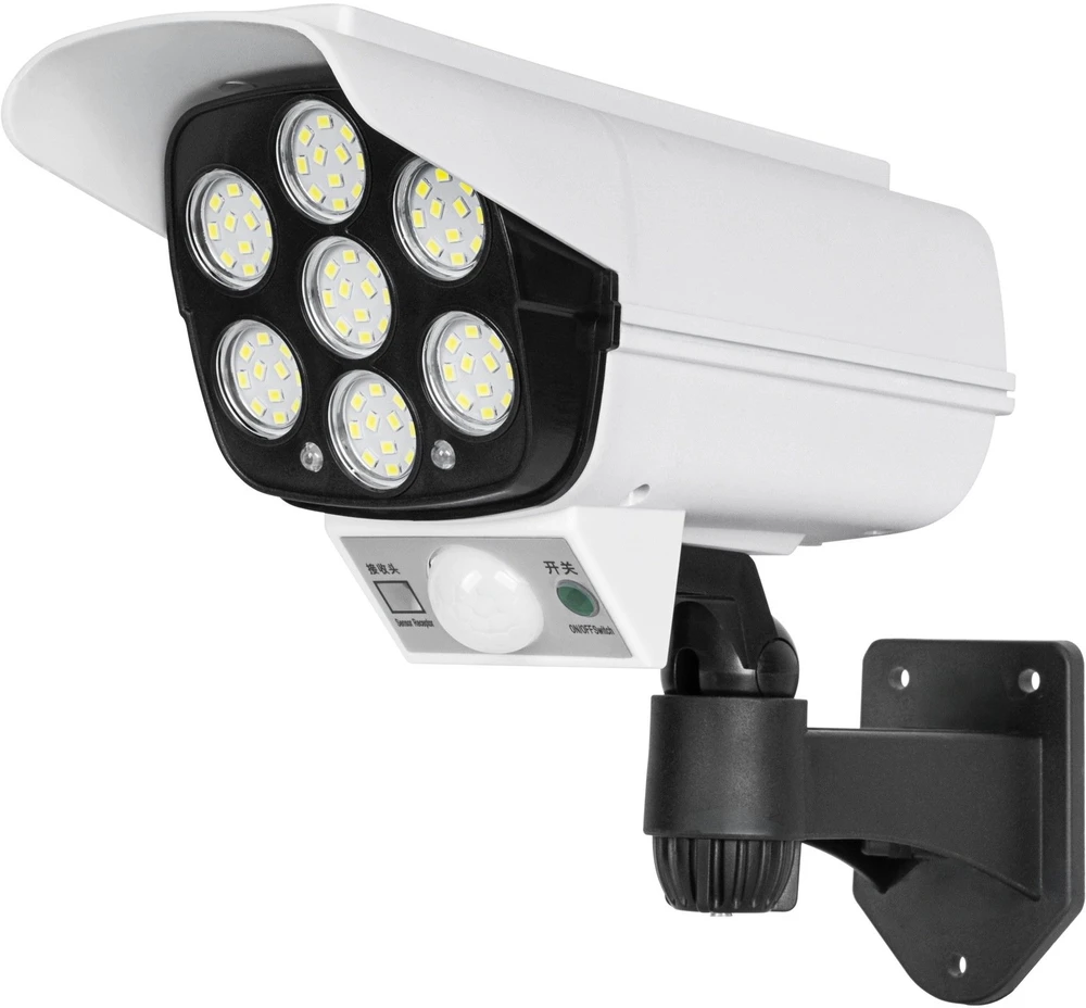Rebel Lampa solarna - atrapa kamery monitoringowej
