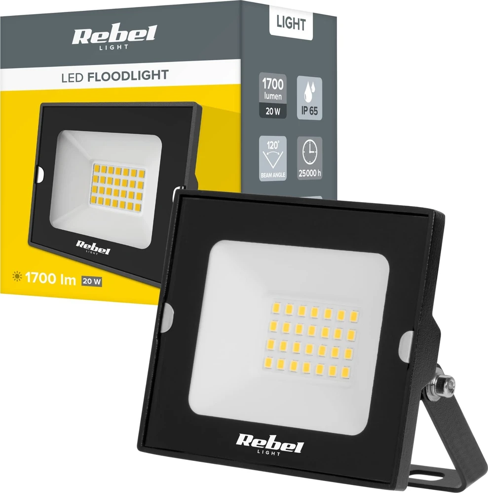 Rebel LED prožektorius 20W, 4000K, 230V