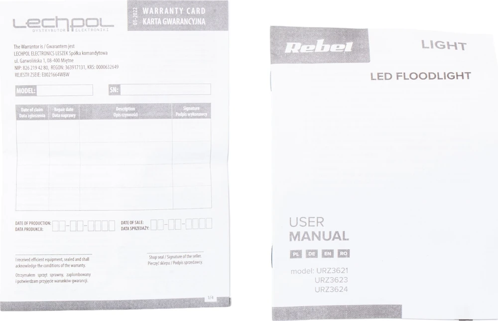 LED prožektorius 50W Rebel, 6500K, 230V
