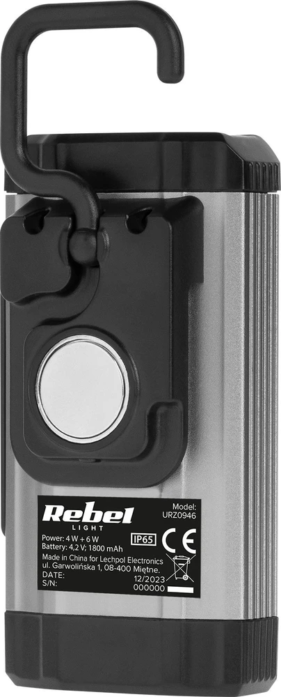 Rebel LED dirbtuvių lempa - 15W