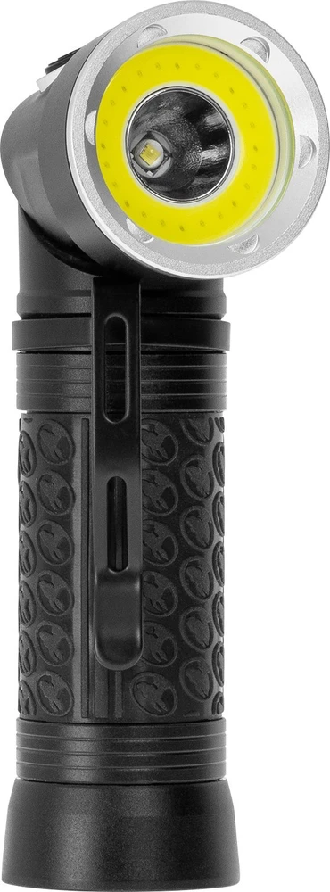 LED žibintuvėlis su judančia galvute Rebel