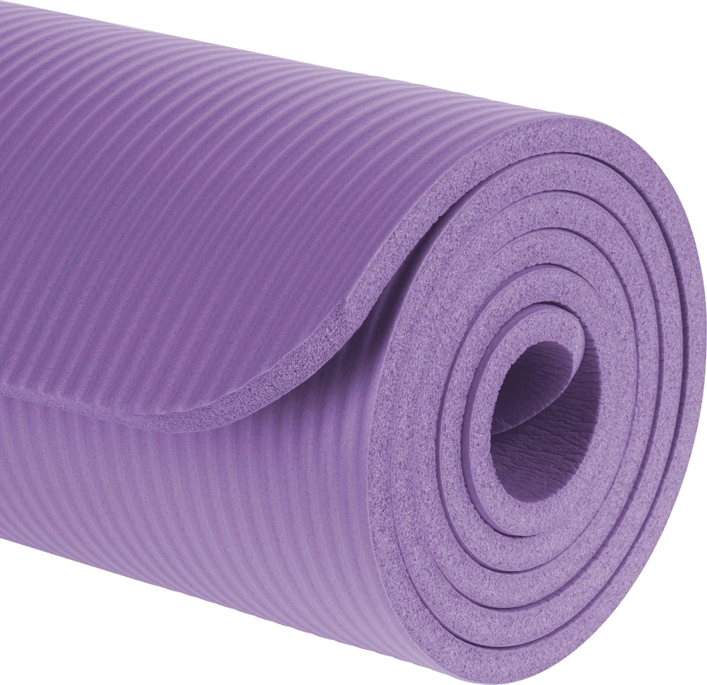 Rebel Active Dvipusis gimnastikos kilimėlis, 183x61 cm, violetinės spalvos