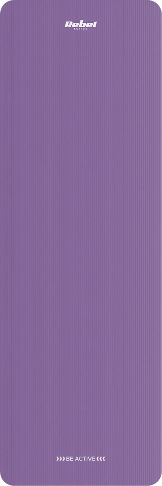 Rebel Active Dvipusis gimnastikos kilimėlis, 183x61 cm, violetinės spalvos