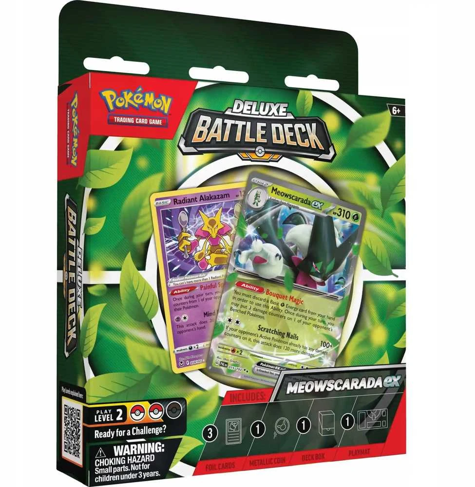 „The Pokemon Pokémon TCG“ – „Deluxe Battle Deck Meowscarada ex