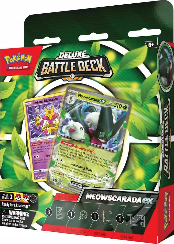 „The Pokemon Pokémon TCG“ – „Deluxe Battle Deck Meowscarada ex