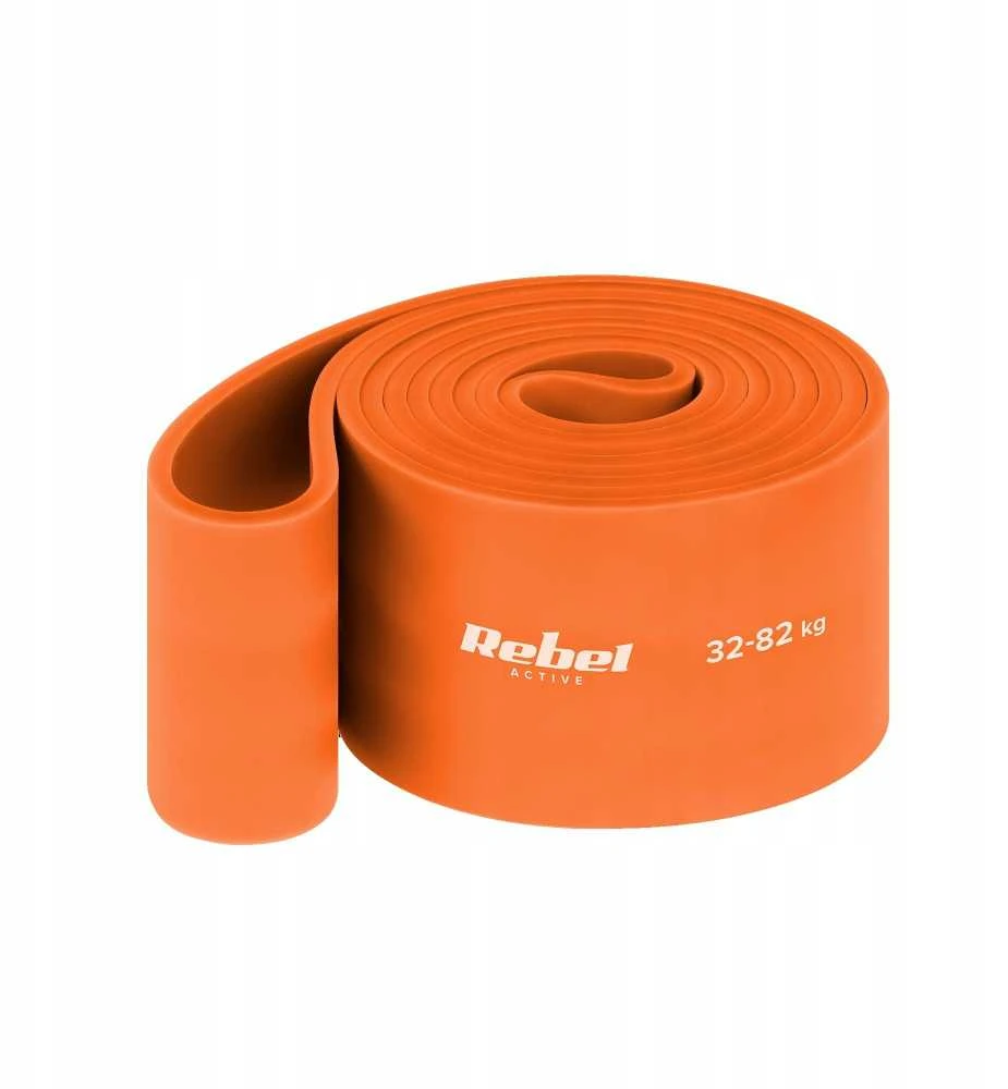 Rinkinys TPE mankštos juostų rinkinys - Power Band PT-S7, 4-82 kg, 7 TPE juostos, REBEL ACTIVE