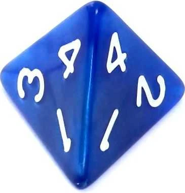 REBEL RPG kauliukų rinkinys - Pearl - Dark Mėlyna