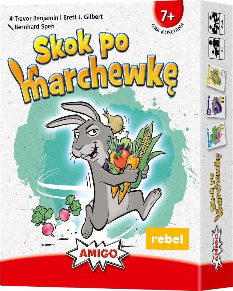 Rebel Žaidimas SKOK PO MARCHEWKĘ, karciana, 7+
