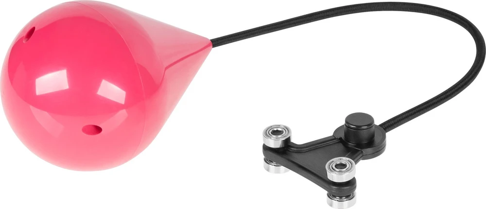 Smart Hula Hop liekninamasis ratas su smeigėmis ir apkrova, 50 cm, rožinė, REBEL ACTIVE