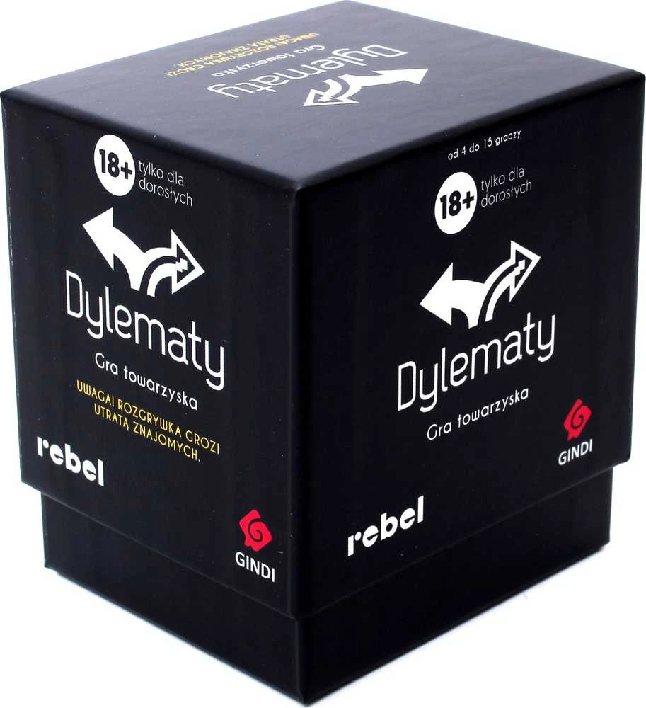 Rebel Party Game Dilemmas – negailestingas vakarėlių žaidimas suaugusiems GR0755
