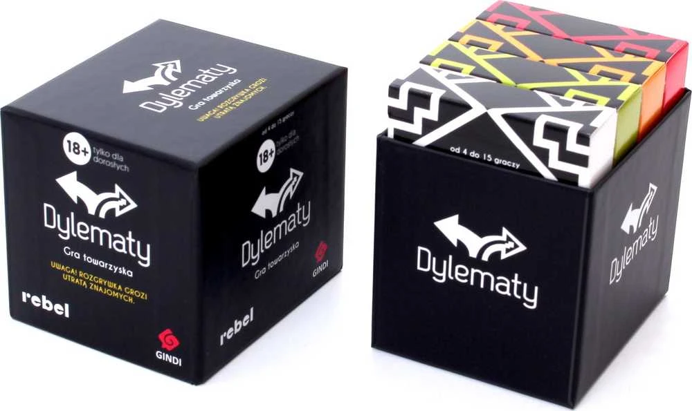 Rebel Party Game Dilemmas – negailestingas vakarėlių žaidimas suaugusiems GR0755