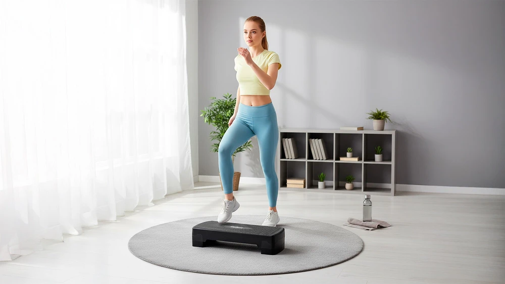 REBEL ACTIVE Fitness 2 žingsnis, Juodas