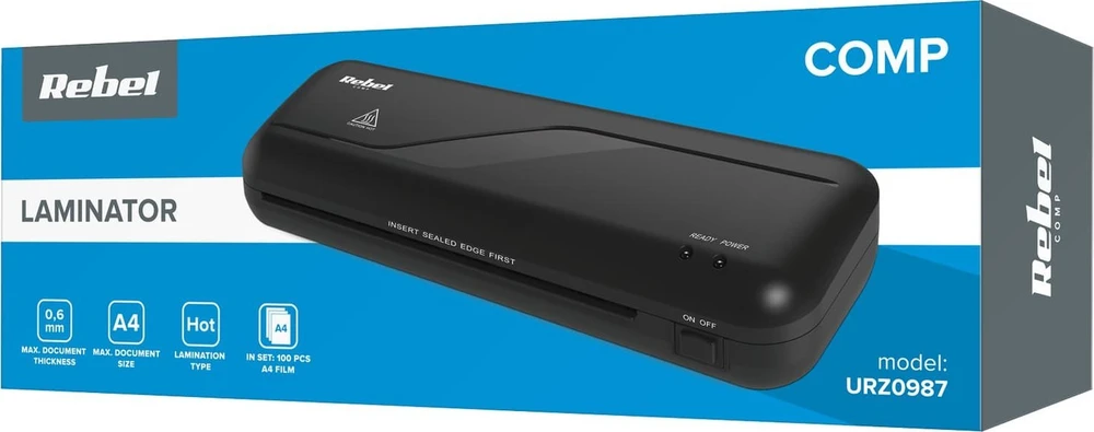 Rebel A4 laminavimo aparatas
