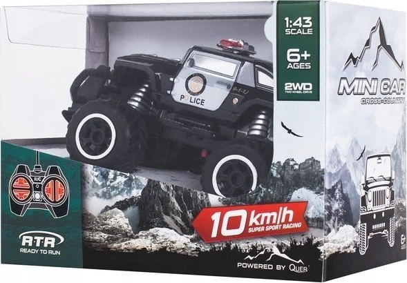 REBEL POLICE mini nuotolinio valdymo automobilis