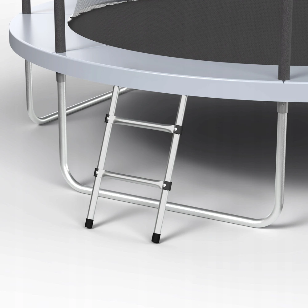 Trampolina Rebel Active PRO batutas 8ft / 244 cm, tinklas, kopėčios