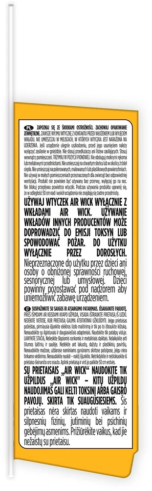 Reckitt Benckiser Air Wick Elektroninis rinkinys – Marakuja ir egzotiškas mango, Passiflora ir tropinis mango 19 ML