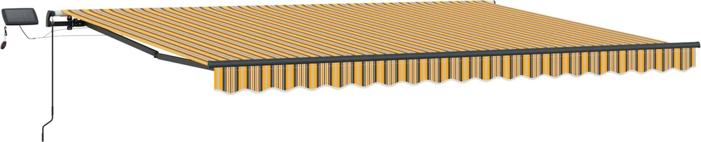 Ištraukiama markizė Įvairiaspalvis 400 × 300 cm
