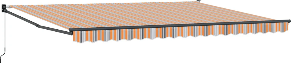 Ištraukiama markizė Įvairiaspalvis 450 × 300 cm