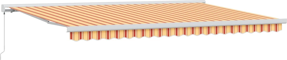 Ištraukiama markizė Geltona ir Oranžinė 500 × 300 cm
