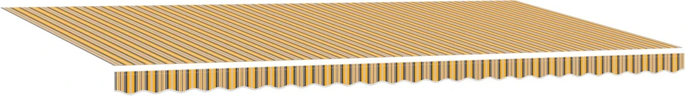 Ištraukiama markizė Įvairiaspalvis 600 × 350 cm