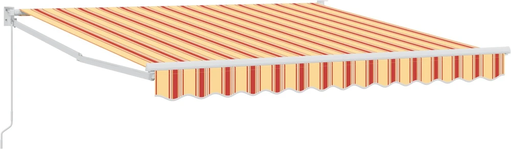 Ištraukiama markizė Geltona ir Oranžinė 350 x 250 x 165 cm