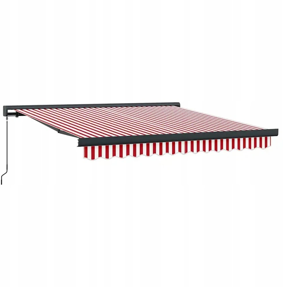 Ištraukiama markizė Raudona ir balta 350 x 250 cm