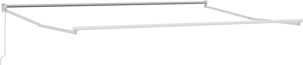 Ištraukiama markizė Geltona ir Oranžinė 400 × 350 cm