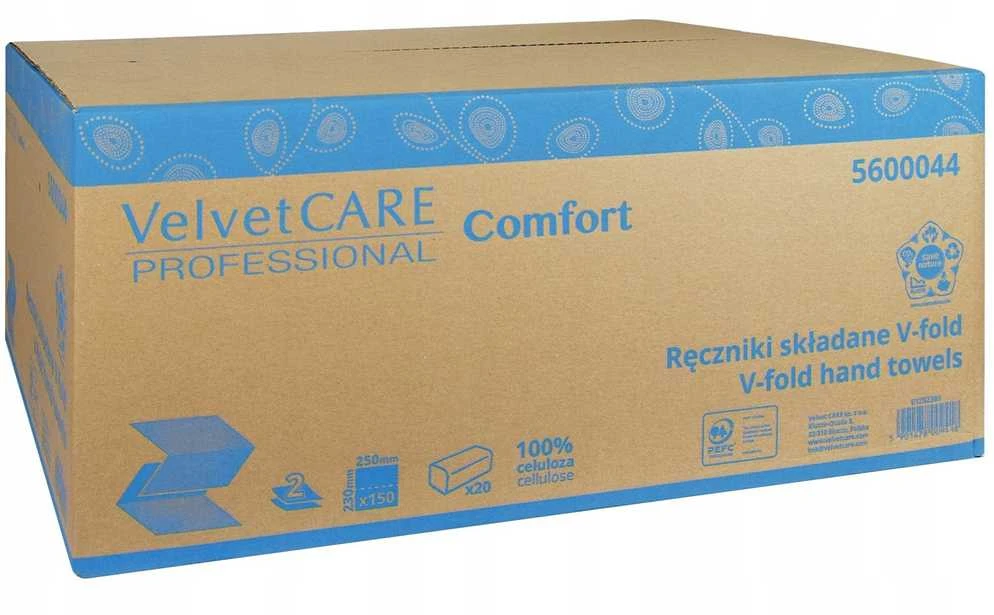 Velvet SULANKSTYTAS POPIERINIS RANKŠLUOSTIS VELVET ZZ 20X150 COMFORT 9418