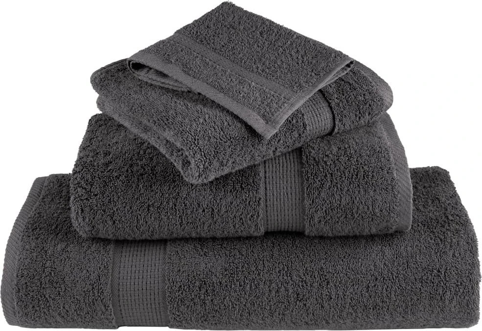 Rankšluostis Rankšluosčiai rankoms, SOLUND, 10vnt. antracito 50x100cm 600g/m²