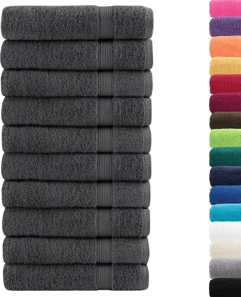 Rankšluostis Rankšluosčiai rankoms, SOLUND, 10vnt. antracito 50x100cm 600g/m²