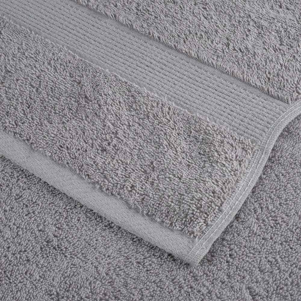 Rankšluostis Dušo rankšluosčiai, SOLUND, 10vnt., pilki, 70x140cm, 600g/m²