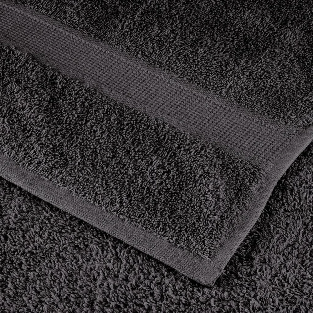 Rankšluostis Rankšluosčiai SOLUND, 4vnt., antracito, 100x200cm, 600g/m²
