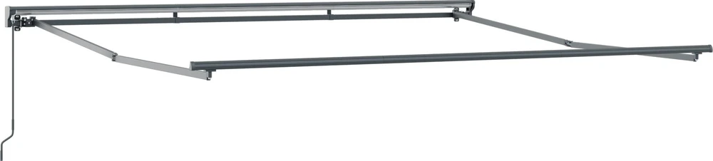 Markizės rėmas Antracito ir baltos 400 × 300 cm