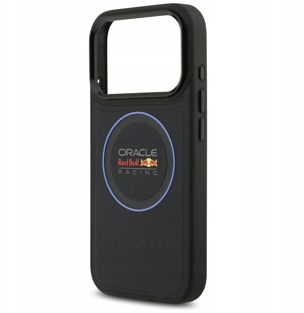 Red Bull Raudona Bull Dėklas Raudona Bull Meshed Mėlyna Ring & Metal Mygtukai MagSafe Apple iPhone 17 Pro navy