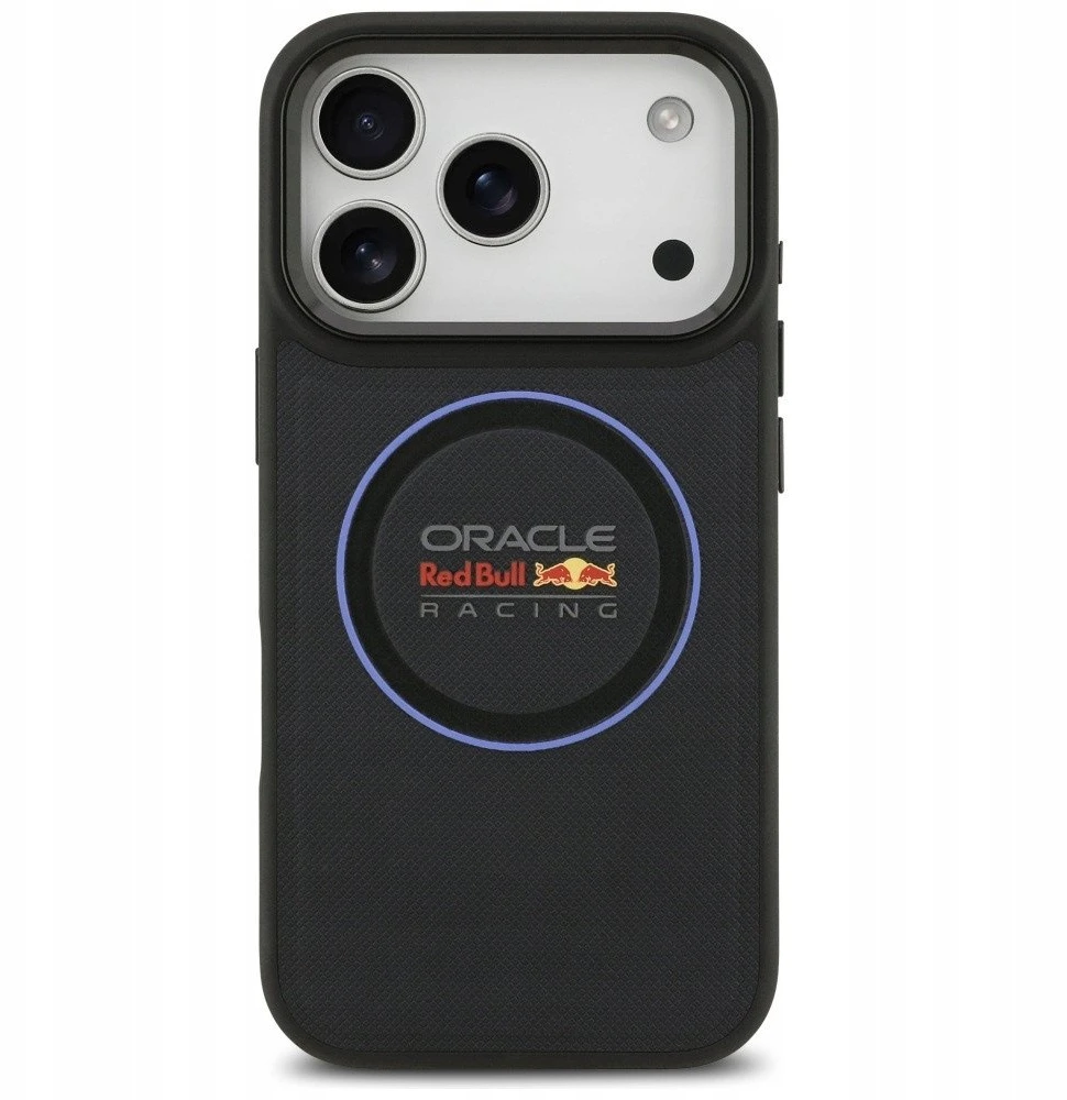 Red Bull Raudona Bull Dėklas Raudona Bull Meshed Mėlyna Ring & Metal Mygtukai MagSafe Apple iPhone 17 Pro navy