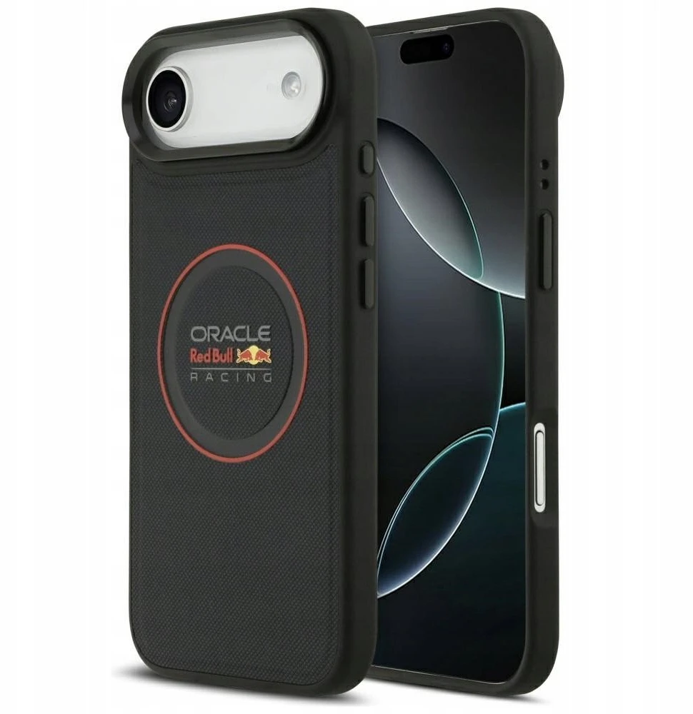 Red Bull Raudona Bull Original dėklas Raudonas BULL Meshed Raudona Ring & Metal Mygtukai MagSafe skirtas Apple iPhone 17 Air mėlynos spalvos
