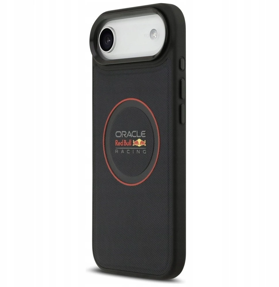Red Bull Raudona Bull Original dėklas Raudonas BULL Meshed Raudona Ring & Metal Mygtukai MagSafe skirtas Apple iPhone 17 Air mėlynos spalvos